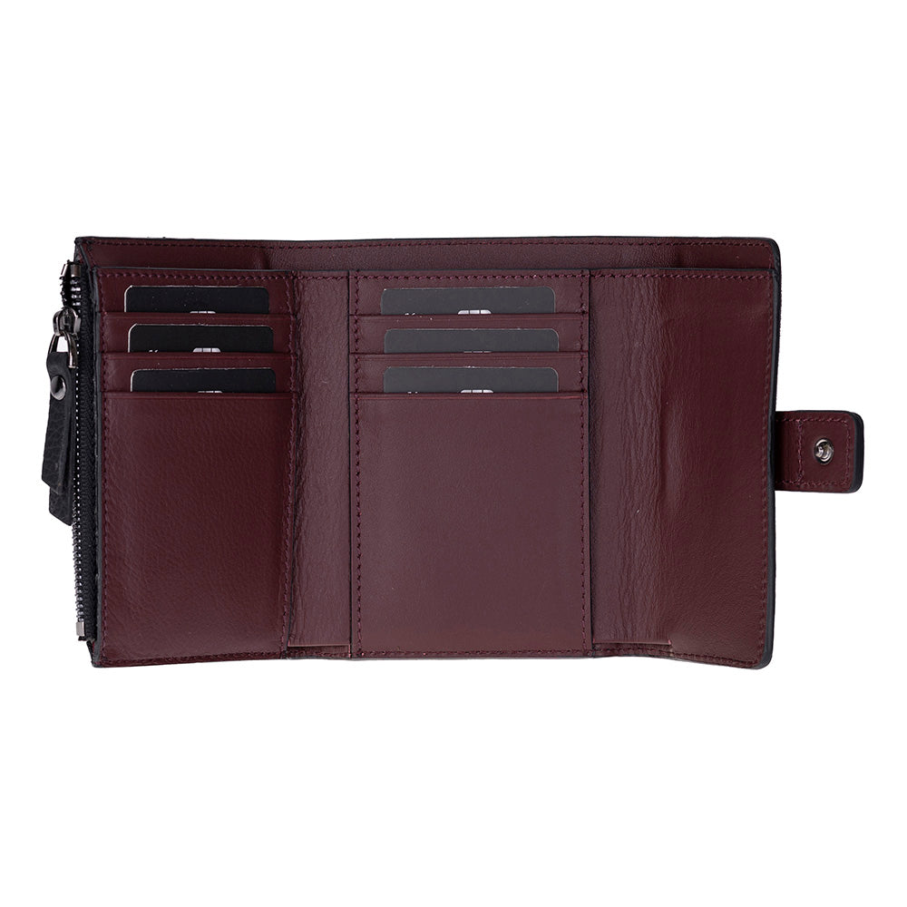 Camden Women’s Leather Wallet | Compact Genuine Leather