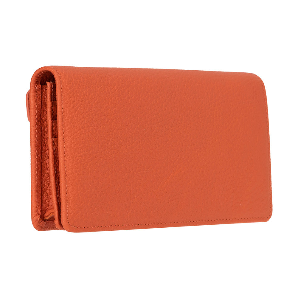 Sedona Leather Unisex Wallet – Genuine Leather Wallet with Phone Pocket & Card Organizer
