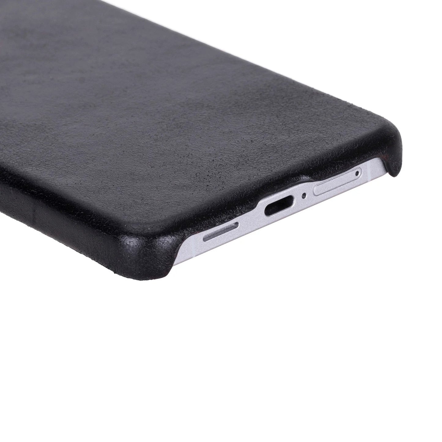 Marion Samsung Galaxy S26 Leather Case – Genuine Leather Slim Cover