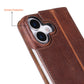 Decatur iPhone 17 Leather Folio Wallet Case