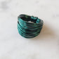 Marcia Wire Wrap Ring in Green