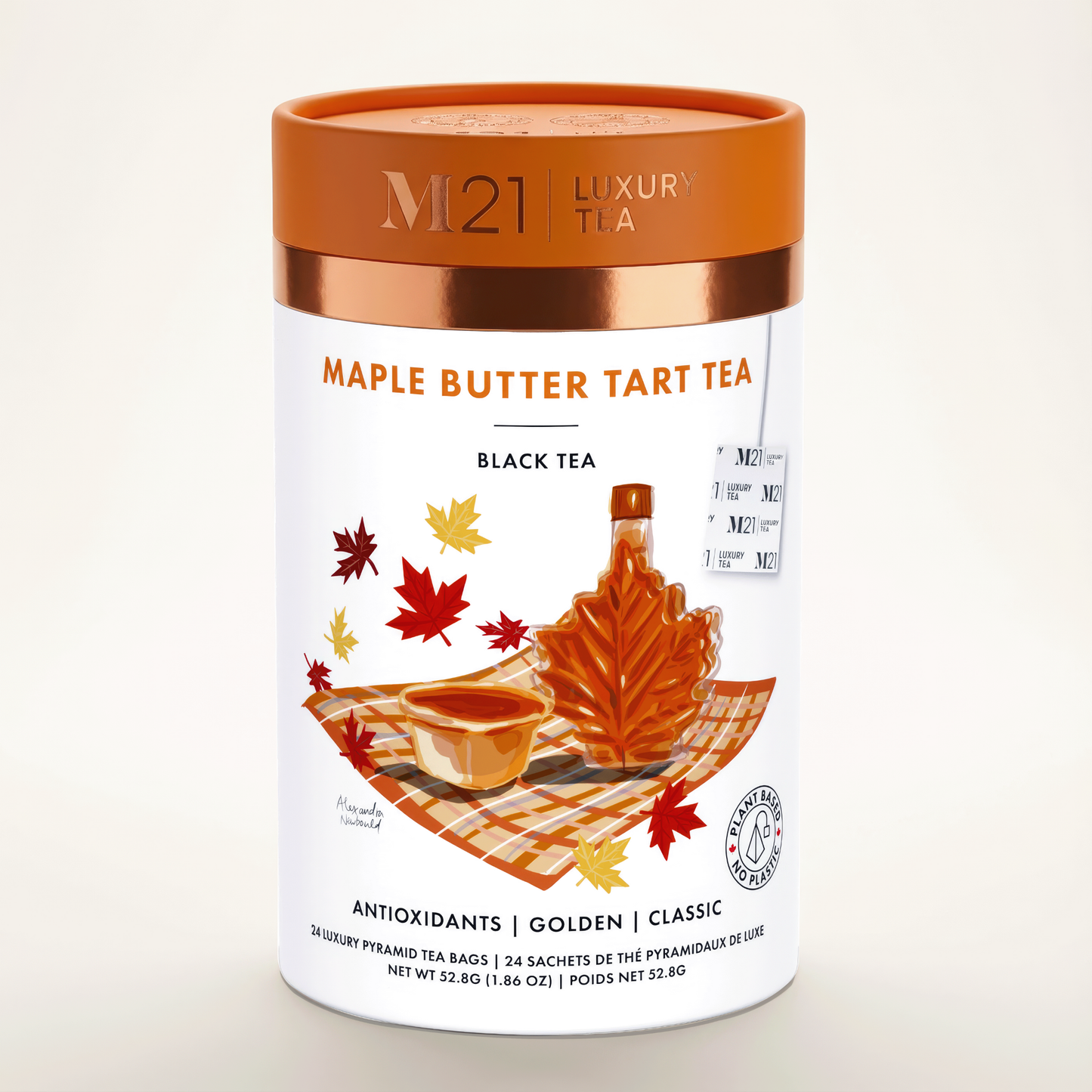Maple Butter Tart Luxury Tea | 24ct