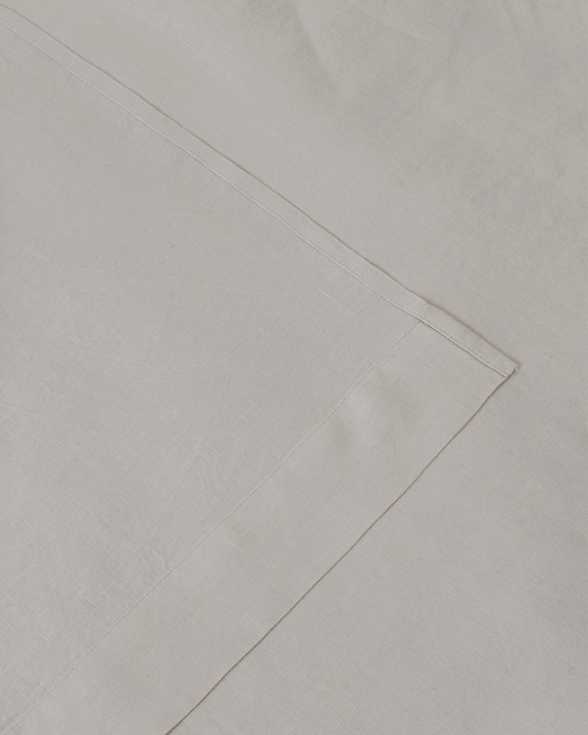 Marcel Linen Fitted Sheet - Dove