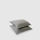 Marcel Linen Pillowcases (Pair) - Storm / Storm Stripe