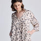 Maxi Dress with Side Slits in Mosaic