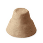 The Naomi Jute Clochet Straw Hat in Beige