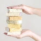 Set of  6 Handmade cold process ,Natural Soap Bars in gift Set box