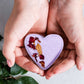 Valentine's Day best Bath Bombs Gift - Lavender  - a Set of 5 Heart Shaped Gift box