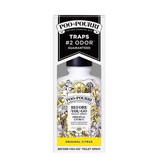 PooPourri Original Citrus (120ml) Zitrone + Bergamotte + Zitronengras