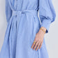 Oversized Tunic Dress in Stripes