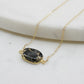 Mrs. Parker Necklace in Black Mojave Copper Turquoise