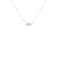 Mrs. Parker Necklace in White Druzy