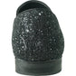 "Bravo" Black Glitter Tuxedo & Prom Shoes
