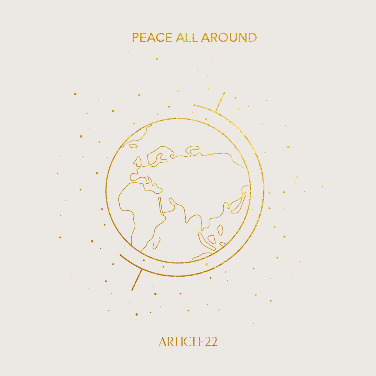 PEACE ALL AROUND BANGLE