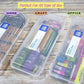 Pencil Case Multipurpose Utility Box Ruler Length – Clear