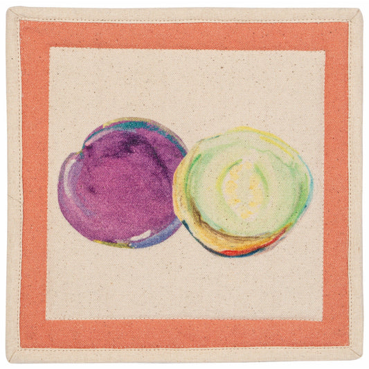 Plum Melon Trivet