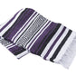 Hand woven yoga Blanket Striped