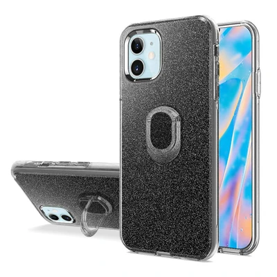 iPhone 12 Mini 5.4 Shimmering Ring Stand Case