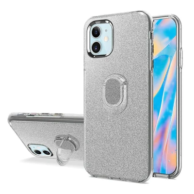 iPhone 12 Mini 5.4 Shimmering Ring Stand Case