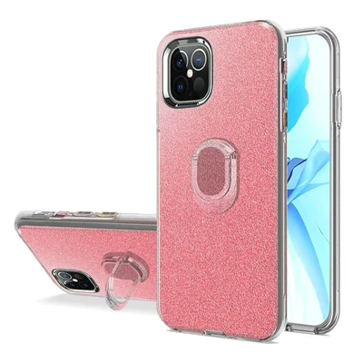 iPhone 12 Pro Max 6.7" Shimmering Ring Stand Case