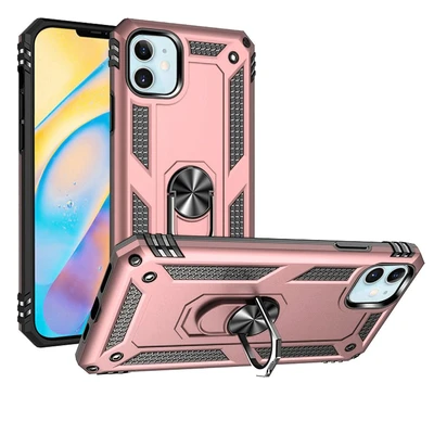 iPhone 12 5.4" Hybrid Hülle mit Magnetring