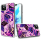 iPhone 12 6.1" Trendy Electroplated Hybrid Case