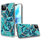 iPhone 12 6.1" Trendy Electroplated Hybrid Case