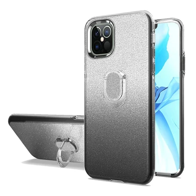 iPhone 12 Pro Max 6.7 Gradient Shimmering Ring Stand Case