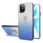 iPhone 12 Pro Max 6.7 Gradient Shimmering Ring Stand Case