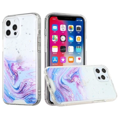 iPhone 12/ 12 Pro 6.1" Vogue Epoxy Glitter Case