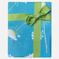 Gift Wrap:  Queen Anne's Lace on Teal