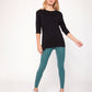 Anen Side Tie 3/4 Sleeve Top