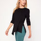 Anen Side Tie 3/4 Sleeve Top