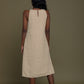 Reading Tea Leaves Dress in Neutral Beige