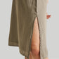Reading Tea Leaves Dress in Dark Olive