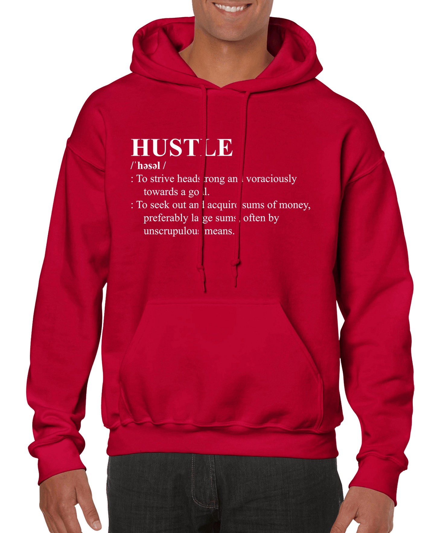 HUSTLE Definition Men’s Hoodie