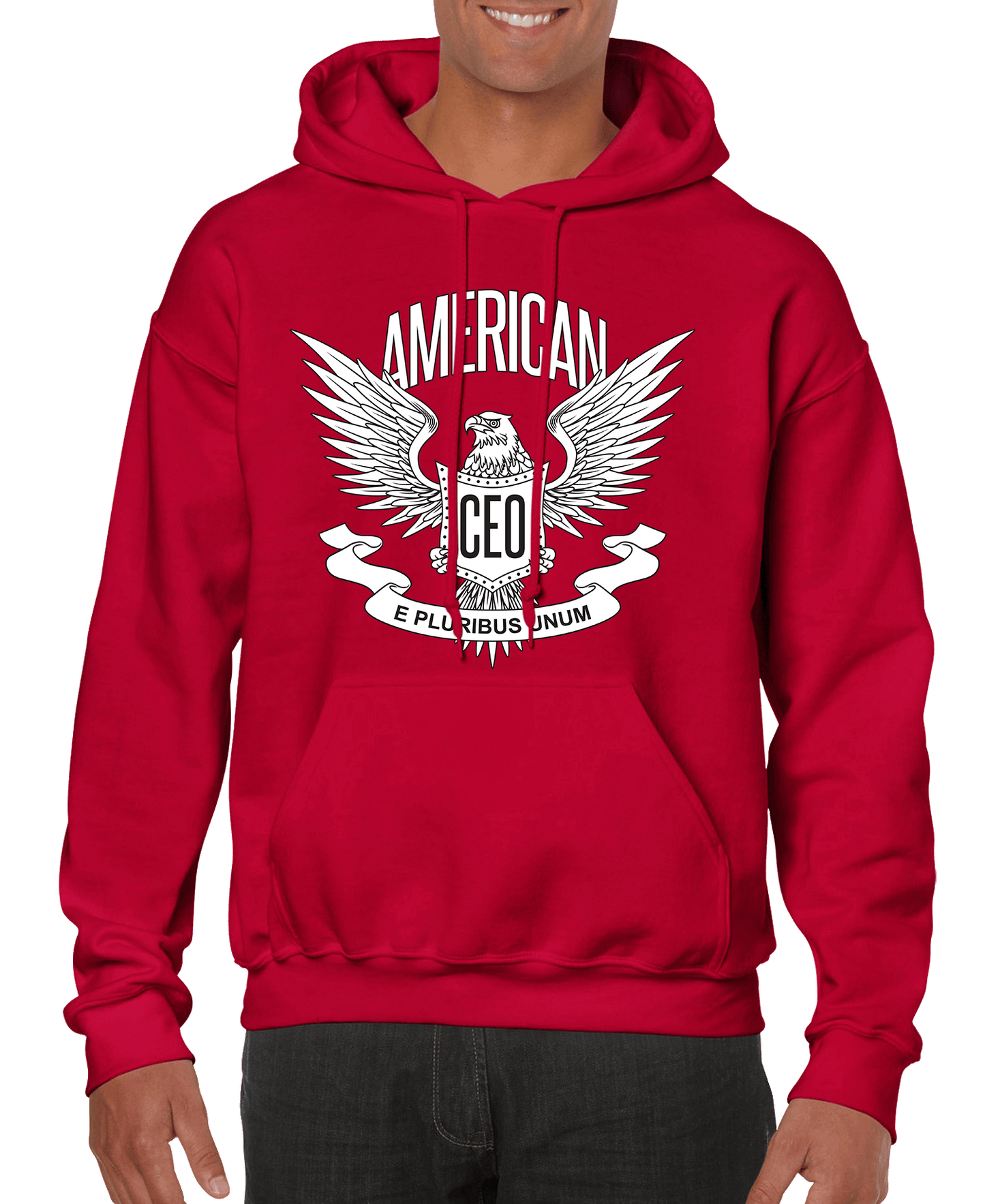 American CEO Patriotic Eagle Men’s Hoodie