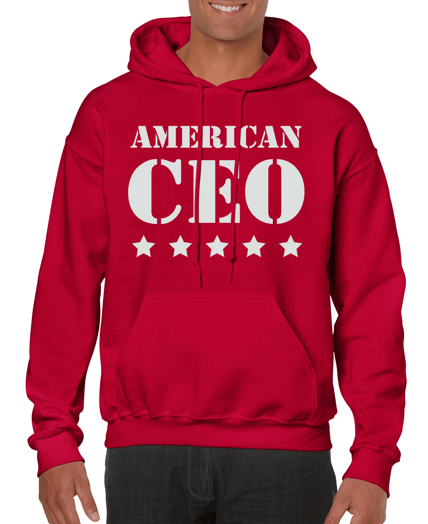 Five Star American CEO Men’s Hoodie