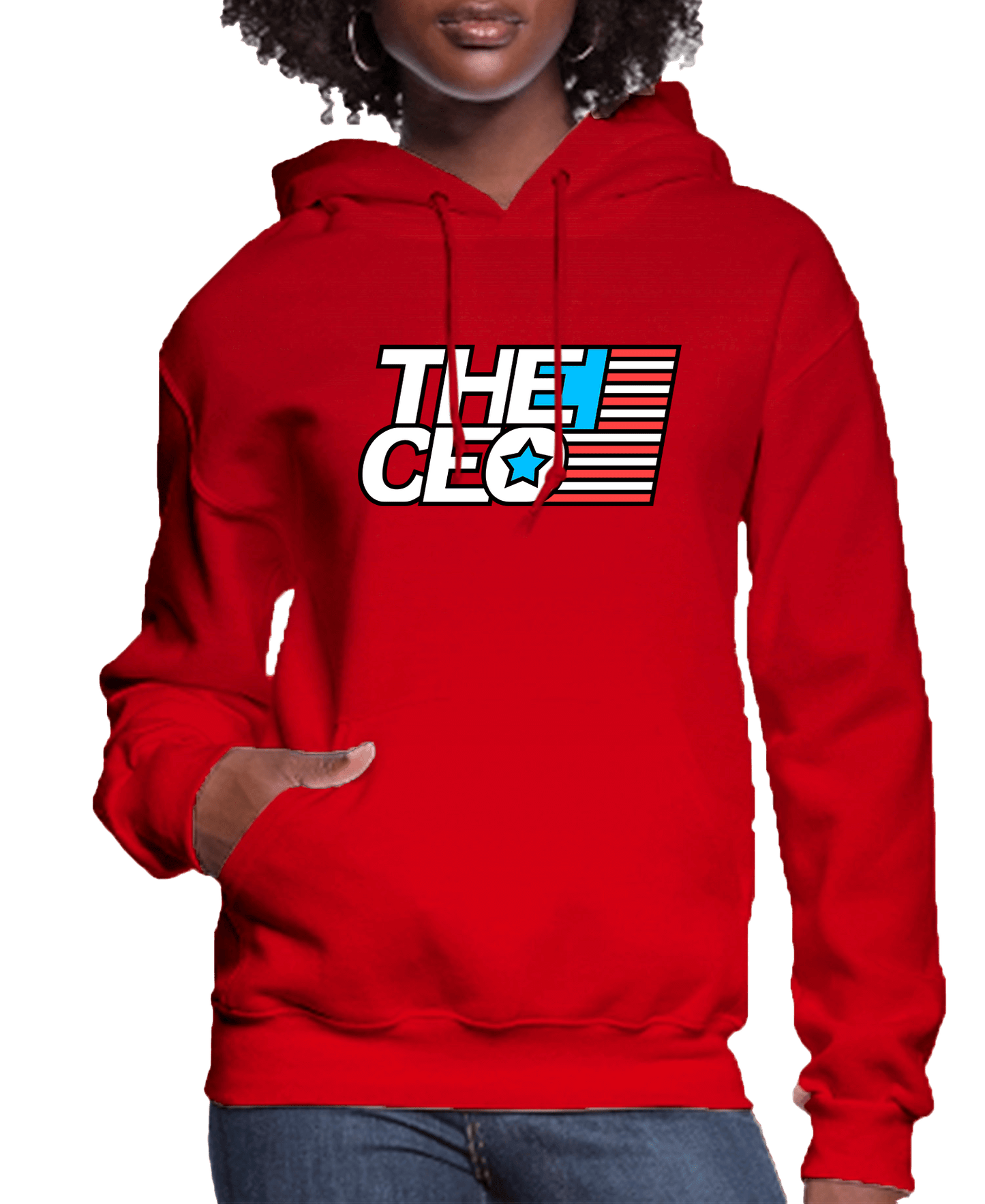 American Flag The CEO Women’s Hoodie