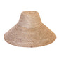 The Riri Jute Handwoven Straw Hat In Beige