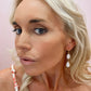 Small Rome Earrings in Pearl