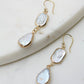 Small Rome Earrings in Pearl