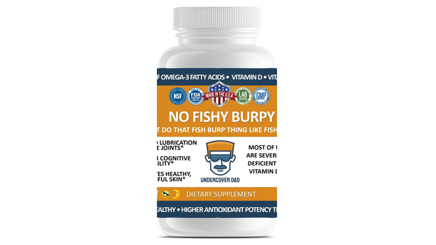 No Fishy Burpy - Pure Krill Oil
