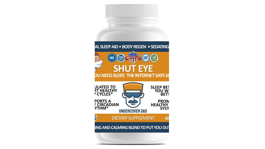 SHUT EYE - Safe and Effective Sleep Aid Formula