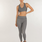 Elsa Fleece V Neck Longline Bra
