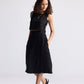 Boxy Crop Top in Black