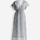 Gathered Maxi Dress in Sage Green