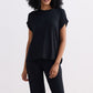 Relaxed Tee in Black