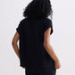 Relaxed Tee in Black