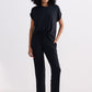 Relaxed Tee in Black
